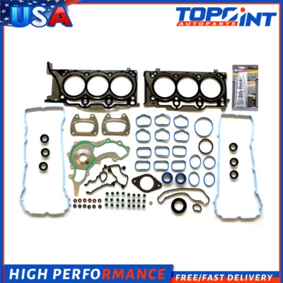 Juego de juntas de culata para Dodge Grand Caravan Journey 2011-2016 2012 2013 3,6 L V6 DOHC Foto 1 de 3