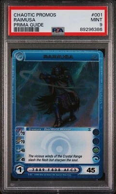 PSA 9 RAIMUSA - Minimum Energy - Promo Chaotic Card - Image 1 of 2