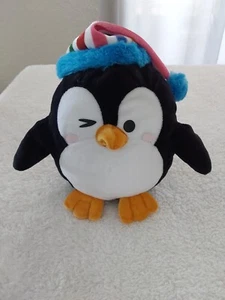 Ideal Toys Direct Pinguin Stofftier gestreifter Hut Plüsch Kinder Geschenk - Bild 1 von 7