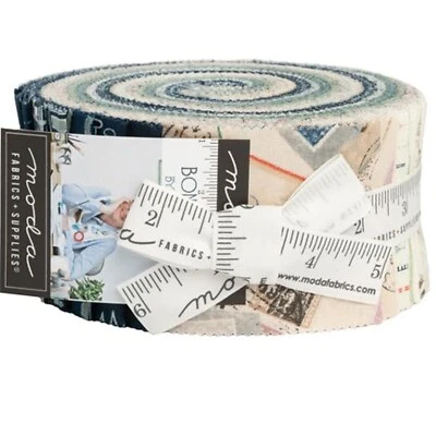 Bon Voyage Jelly Roll by Janet Clare for Moda Fabrics - Image 1 of 2