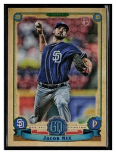 2019 Topps Gypsy Queen #16 Jacob Nix RC - Picture 1 of 2