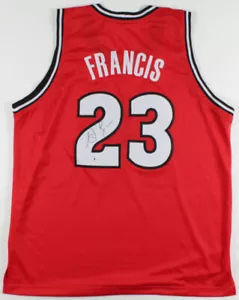 Steve Francis Signed Maryland Terrapins Jersey (Beckett COA) 3xAll Star Guard - Picture 1 of 5