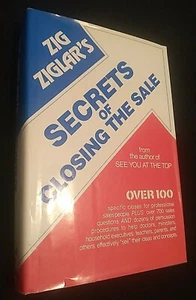 Secrets of Closing The Sale by Zig Ziglar (1984) SIGNED 1st EDITION Hardcover - Picture 1 of 23
