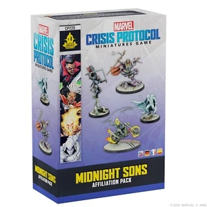 MARVEL CRISIS PROTOCOL: MIDNIGHT SONS AFFILATION PACK ENGLISH ESPAÑOL FRE NEW - Imagen 1 de 4