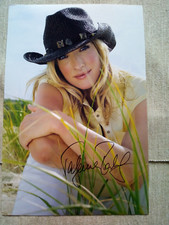 Tatjana Patitz, orig. sign., Model, ca.20 x 30 cm