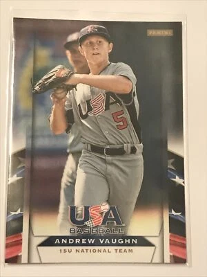 2013 Panini USA Baseball Box Set #63 Andrew Vaughn RC - Image 1 of 2