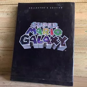 SUPER MARIO GALAXY - LARGE HARDCOVER COLLECTORS EDITION - Picture 1 of 10