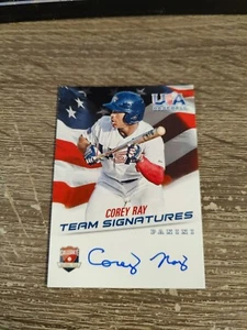 Corey Ray 2015 Panini Team USA TEAM SIGNATUREN #CR /399 KOSTENLOSER VERSAND - Bild 1 von 2