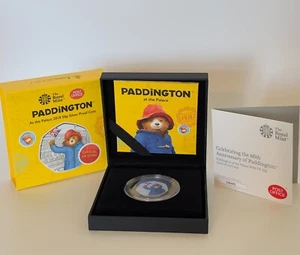 Paddington Bear At The Palace 50p Silver Proof Royal Mint Coin With Low COA - Picture 1 of 9