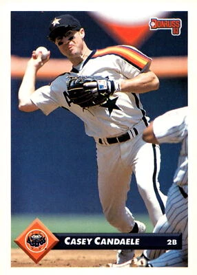 1993 Donruss #536 Casey Candaele - Image 1 of 2
