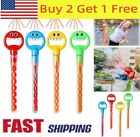 2024 Smiling Face Bubble Stick with Bubbles Refill,Children's Bubble Wand Toy