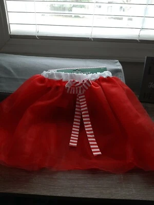 Nueva Falda de Tul Casa Navidad Niñas, Roja. Edades 3+-NUEVO-SE ENVÍA N 24 HORAS Foto 1 de 4