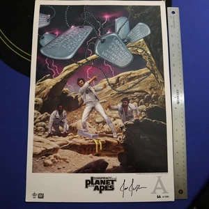 JOE JUSKO Art Print PLANET OF THE APES (Limited Ed, Signed and Numbered) 13x19 - Picture 1 of 7