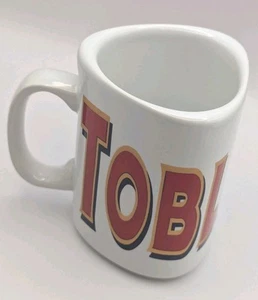 TOBLERONE VINTAGE TASSE DREIECKIG WEISS KLEIN MADE IN ENGLAND | TEE KAFFEETASSE - Bild 1 von 8