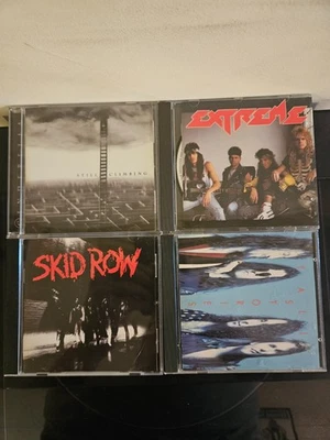 CINDERELLA + EXTREME + SKID ROW + TALL STORIES CD 4 X ALBUMS GLAM/HAIR METAL - Image 1 of 4