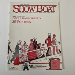 Show Boat Vocal Selection Songbook Voice Piano Hammerstein Kern - Picture 1 of 7
