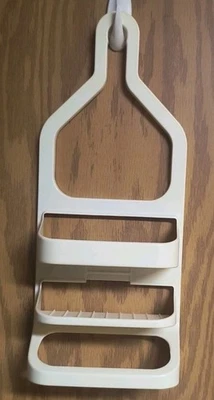 Carrito de baño/ducha Rubbermaid BLANCO vintage con bandeja de jabón #2820 leer descripción  Foto 1 de 4