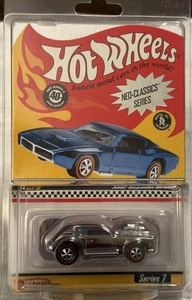 🔥New Hot Wheels NEO CLASSICS AMC GREMLIN GRINDER Chrome Variant Redline W/Case - Picture 1 of 8