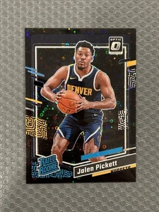 2023 Optic Fast Break NERO Jalen Pickett 1/1 Rookie RC #215 pepite 1 di 1 - Foto 1 di 2
