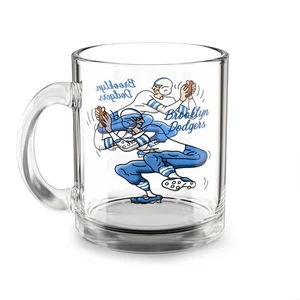 Brooklyn Dodgers Glas Becher 10oz - AAFC Football Team - Bild 1 von 3