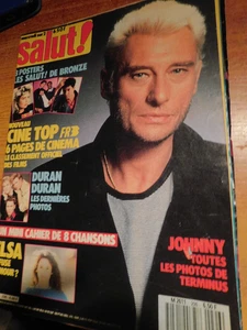 SALUT N°296/1987 HALLYDAY COMMUNARDS LUNA PARKER ELSA DURAN SAMANTHA FOX - Foto 1 di 12