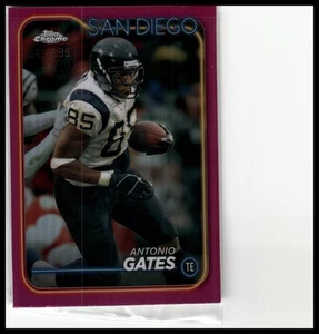 2024 Topps Chrom #173 Antonio Gates Magenta Refraktor #/399 - Bild 1 von 2