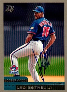 In Person Signed 2000 Topps Traded - Leo Estrella #T56 (RC) Blue Jays - Bild 1 von 7