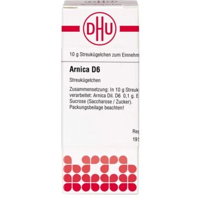 DHU-ARZNEIMITTEL GMBH & CO. KG ARNICA D 6 Globuli 10 g PZN 01758443