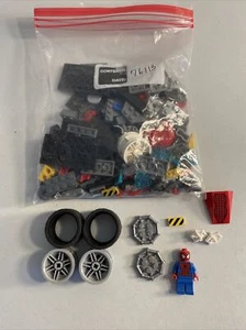 Lego Spider-Man 76113 Bike Rescue **Incomplete Set** - Picture 1 of 4