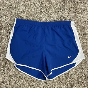 Nike running Shirts Girls Women’s L (30x3.5) Tempo Training Shorts Blue DC7645 - Picture 1 of 11
