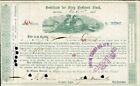 1881 Chicago Milwaukee & St Paul RW Scrip Preferred Stock Certificate