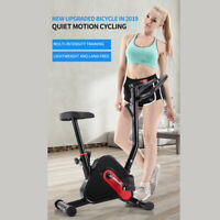 Stationary Exercise Bike Portable Arm Leg Foot Pedal Stepper With Handlebar US