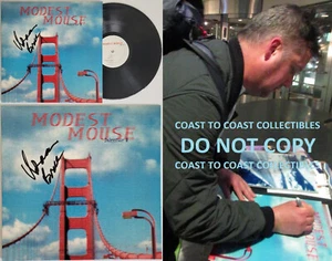 Isaac Brock signed Modest Mouse Interstate 8 album Vinyl Record COA exact Proof - Picture 1 of 4