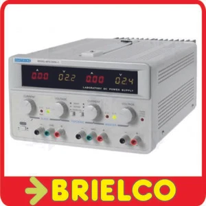 FUENTE DE ALIMENTACION LABORATORIO REGULABLE DOBLE 0-30V 0-5A +FIJA 5V-3A BD6731 - Imagen 1 de 1