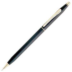 Cross Century Pencil Matte Black  & Gold 0.5mm Pencil 250305 Made In USA Mint * - Bild 1 von 1