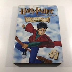 Harry Potter and the Chamber of Secrets Jigsaw Puzzle Book 4 x 48 Piece Puzzles - Bild 1 von 8