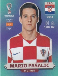 Panini Qatar Copa Mundial Stickers 2022 Nr. CRO 14 Mario Pasalic - Picture 1 of 1