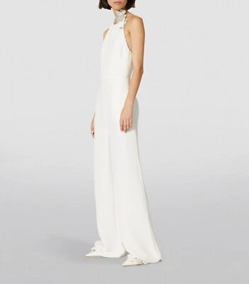 Valentino White Bridal Embroidered JUMPSUIT With Tags- RRP$11,500 AUD - Image 1 of 4