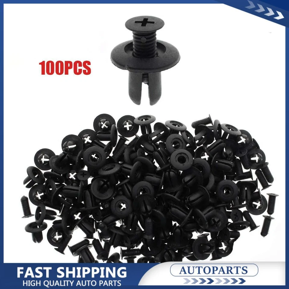 100x Clips de retención de parachoques con clip de tornillo para guardabarros 0G032-50037 para Hyundai Sonata Foto 1 de 4