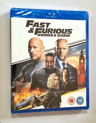 Fast & Furious Hobbs & Shaw BLU RAY SEALED Starring Jason Statham Dwayne Johnson - Image 1 of 2