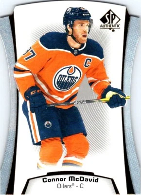 2021-22 SP Authentic Die Cuts Connor McDavid #DC-1 - Image 1 of 2