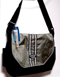 Laptoptasche schwarz und grau Pepsi Logo 17 x 11,5 x 5,5" Schultergurt Messenger Bag - Bild 1 von 4