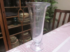 Vintage Armstrong Cork Co. Etched Clear Glass Graduated Cylinder 250 CC - Bild 1 von 5