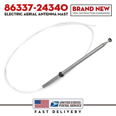 New Premium 86337-24340 For Lexus 2002-2010 SC430 Antenna Rod Mast and Cable - Image 1 of 4