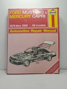 Haynes Repair Manual - Ford Mustang & Mercury Capri 1979-1990 - Picture 1 of 6