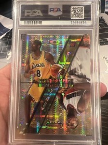 1997 Bowman's Best Kobe Bryant Mirror Image Atomic Refractor Rookie RC PSA 9