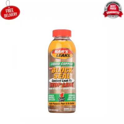 Bar's Leaks 1109 Block Seal Liquid Copper Intake and Radiator Stop Leak - 18 oz. - Image 1 of 4