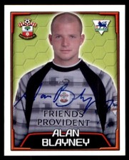 Merlin’s F.A. Premier League 04 - Alan Blayney Southampton No. 501