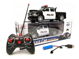 1:16 Ford Raptor F-150 RC Radio Remote Control Police Car Pick-up Truck Kids Toy - Picture 1 of 10
