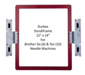 Brother Durkee Multi Needle Sturdy Embroidery Hoop Frame 14x12 SASTURDY12X14 - Picture 1 of 1